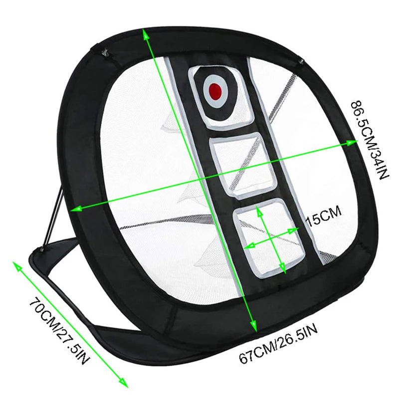 Golf chipping net