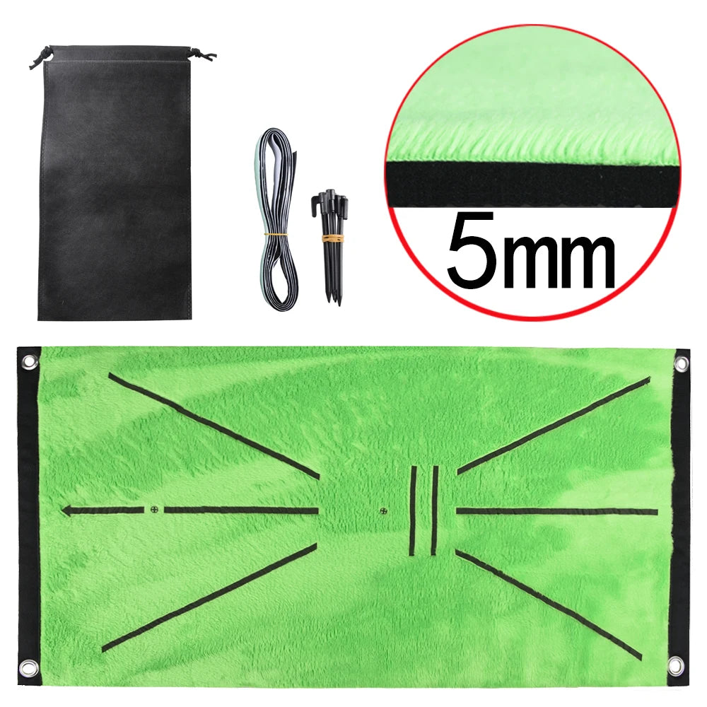 Golf swing mapping pad.