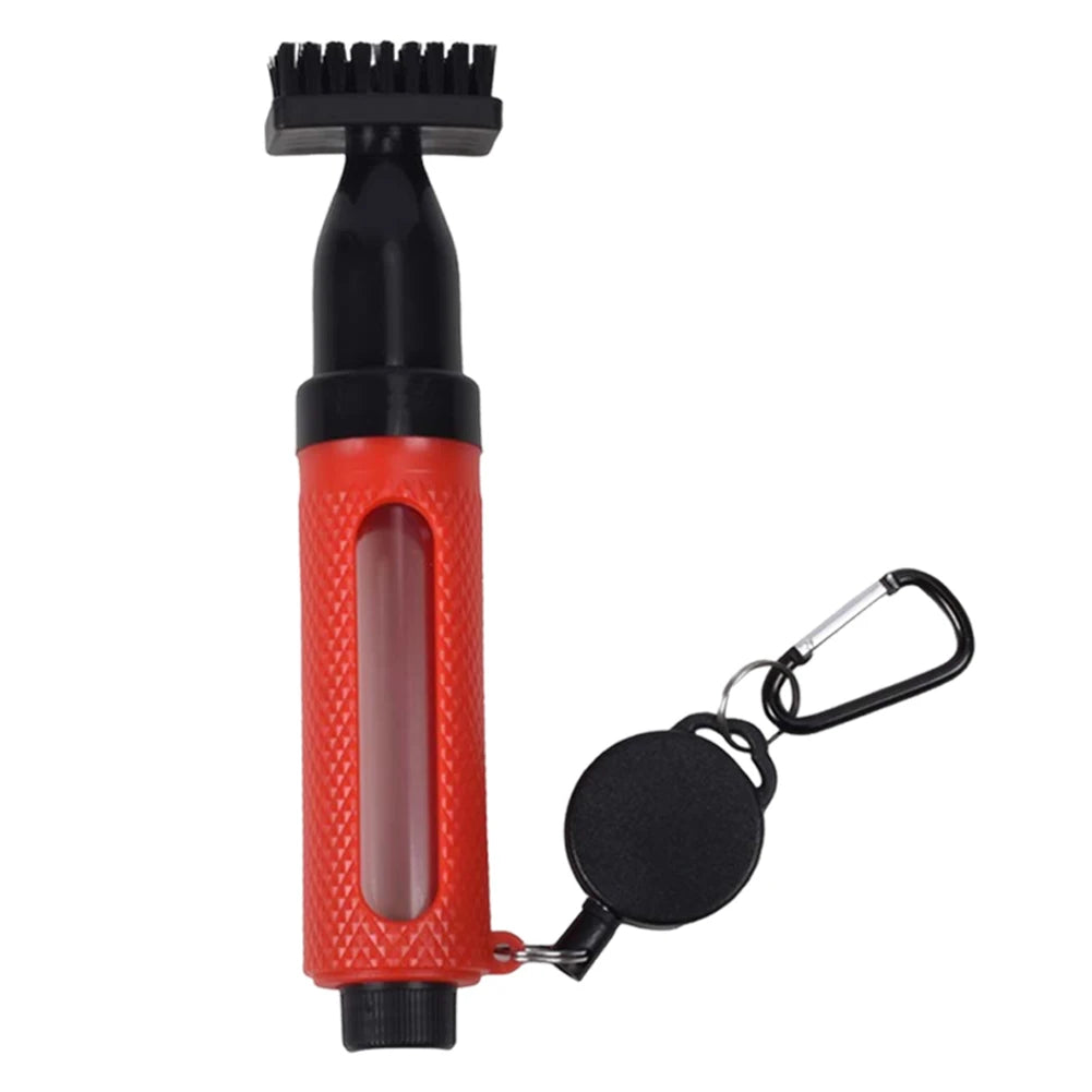 Golf club cleaning brush
