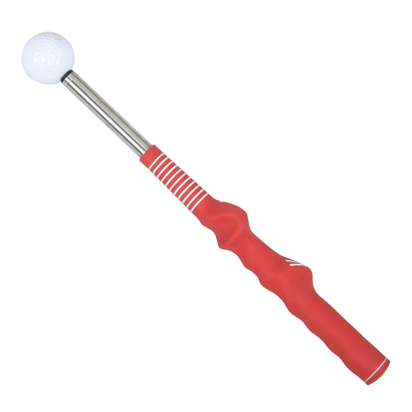 Retractable swing trainer.