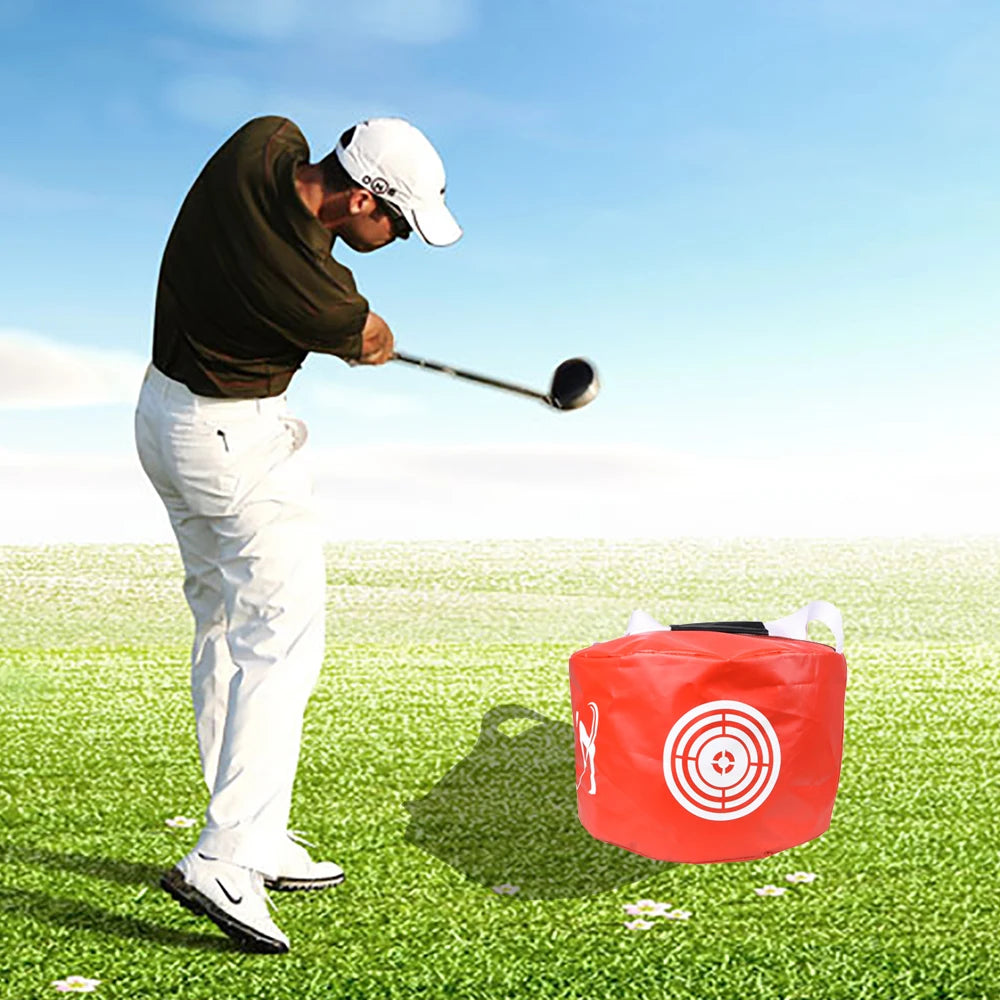 Golf impact bag.