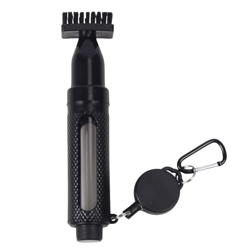 Golf club cleaning brush