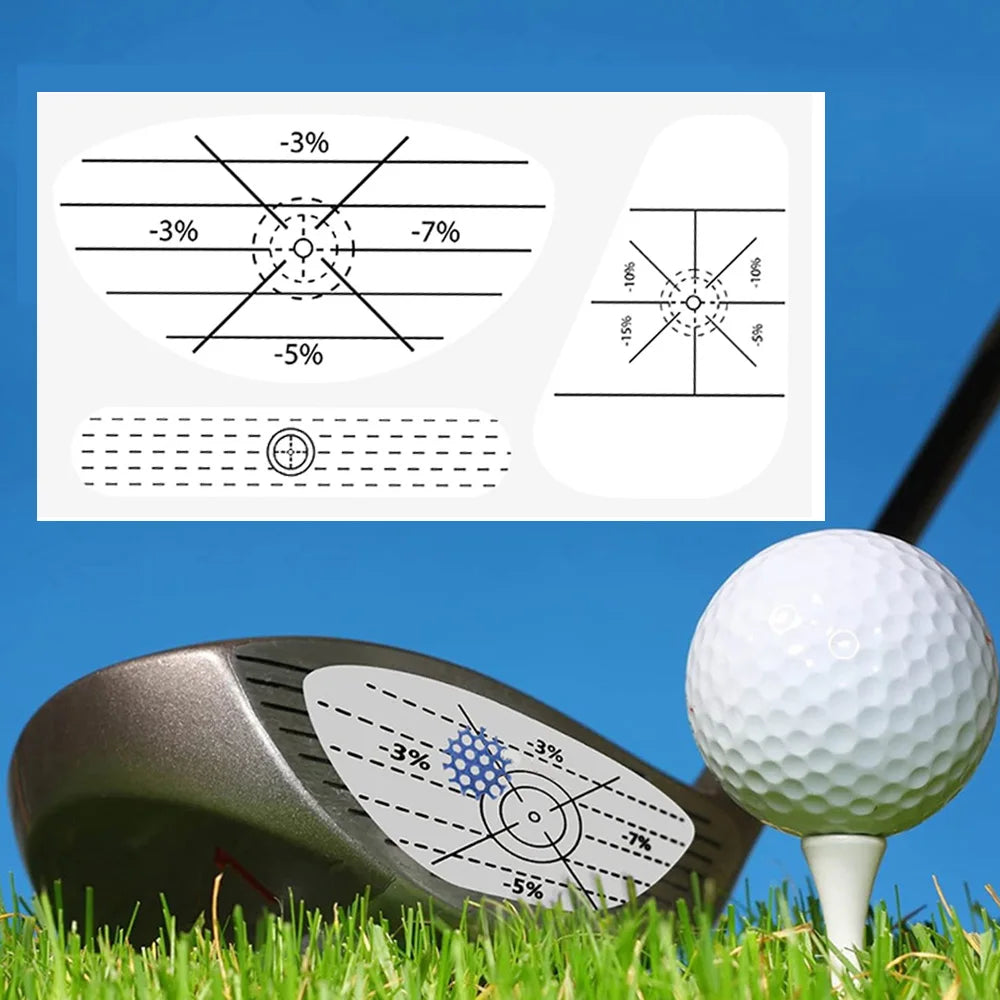 150PCS Golf club impact tape.