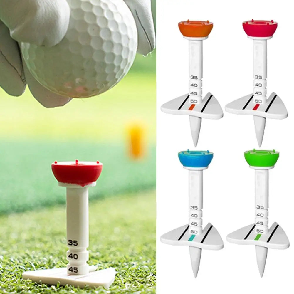 Adjustable golf training tee