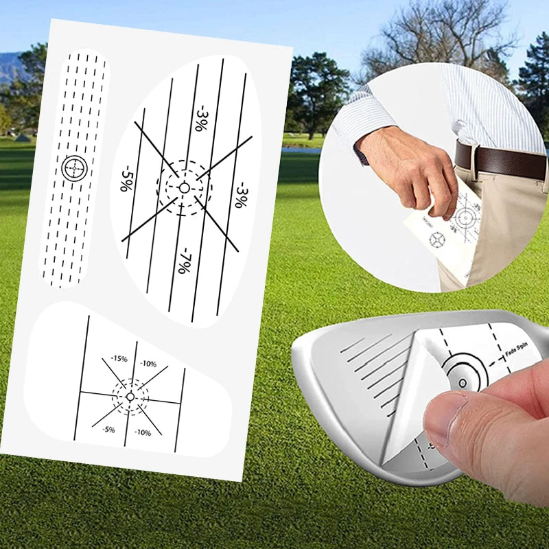 150PCS Golf club impact tape.