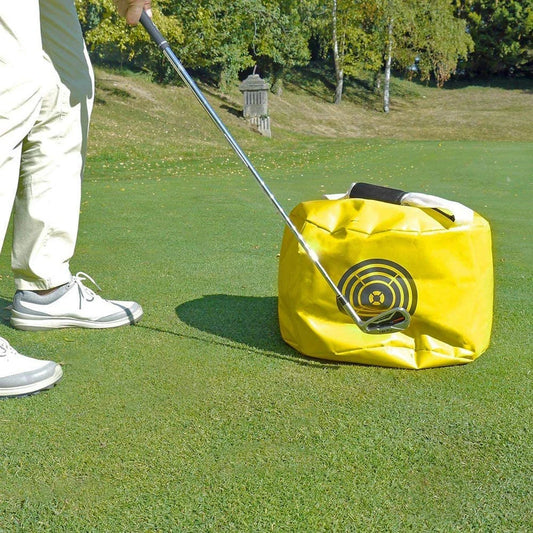 Golf impact bag.
