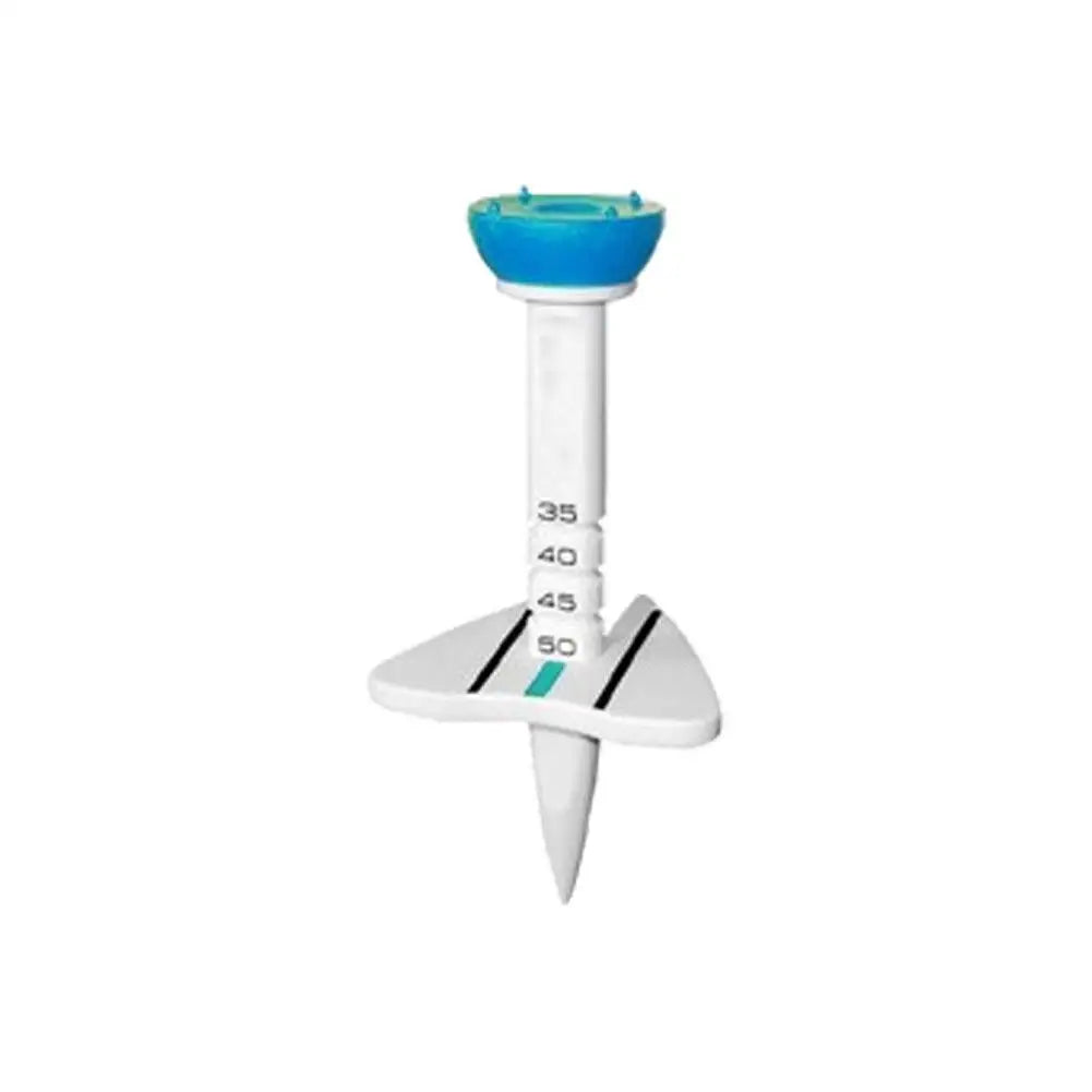 Adjustable golf training tee