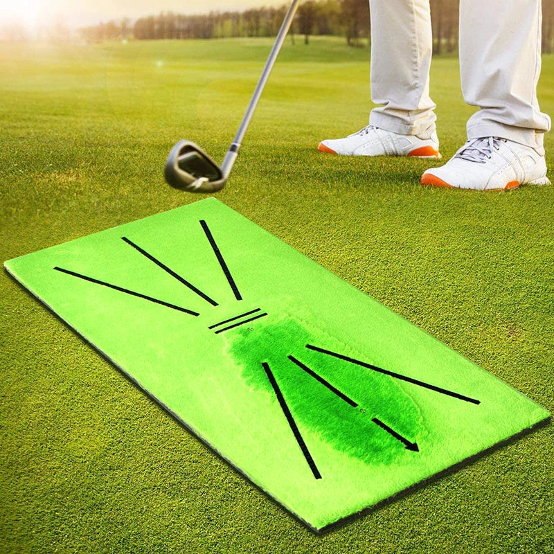 Golf swing mapping pad.