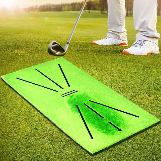Golf swing mapping pad.